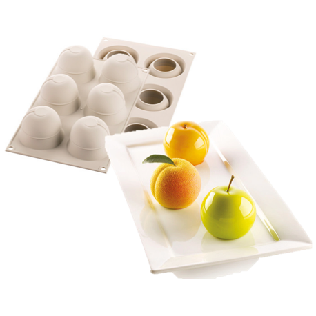 Silikomart - Moule Ispirazioni di frutta, Ø62 mm x 6