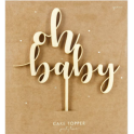 Cake topper "Oh Baby"