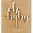 Torte topper "Oh Baby"