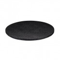 Round cake board black, diameter 26 cm, 12 mm thick
