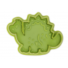 Emporte-pièce avec piston dinosaure plastique, 6.5 cm