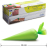 One Way - Poches à douille jetables bio plastique, 46 cm, 100 pièces