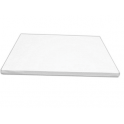 Planche blanche carrée, 30 cm, épaisseur 1.2 cm