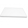 Planche blanche carrée, 30 cm, épaisseur 1.2 cm