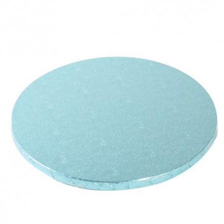 Cake Board baby blue  cm 30 diameter, 10 mm thick