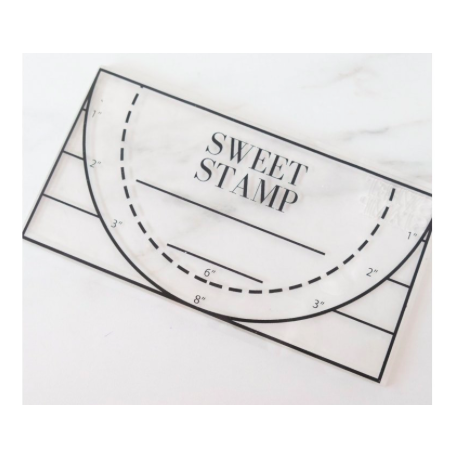 Sweet Stamp - Plaque longue ramassage & agencement