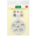 Katy Sue - Moule en silicone petites fleurs