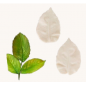 Silicone veiner rose leaf, 9x6 cm