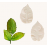 Veiner Prägeform Rosenblatt, Silikon, 9x6 cm