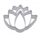 Emporte-pièce - fleur de lotus, 6  cm