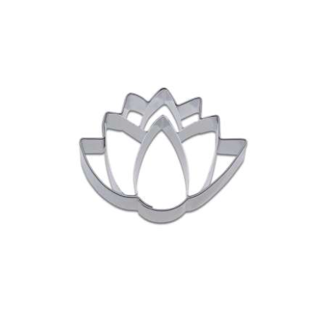 Emporte-pièce - fleur de lotus, 6  cm