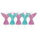 Candle Set mermaid tail, set of 5