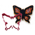 Emporte-pièce - Papillon rose, 8 cm