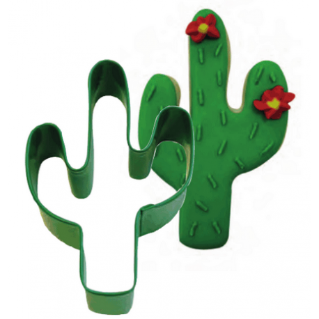Emporte-pièce - cactus vert, 10 cm