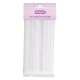 Culpitt - White Lollipop Sticks. Plastic 15.5 cm