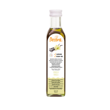 Decora - Vanilla syrup, 250 ml