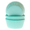 Cupcake Förmchen Minze grün, 50 Stück