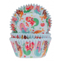 Cupcake Förmchen Meerjungfrau, 50 Stück