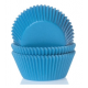 Cupcake Förmchen cyan blau, 50 Stück