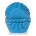 Baking Cups cyan blue, 50 pieces