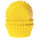 Caissettes à cupcakes jaune, 50 pièces