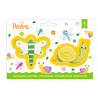 Decora - Cookie Cutter dragonfly & snail, set of 2