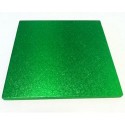 Square Cake Board Light green cm 30 x 30, 12 mm thick