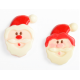 CK - Plastic mold for chocolate Santa, 4 cavities