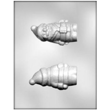 CK - Moule en plastique rigide pour chocolat Père-Noël/lutin 3D