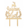 Scrapcooking - Décoration "Joyeux Noël", bois