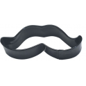 Emporte-pièce - Moustache noire, 10 cm