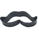 Emporte-pièce - Moustache noire, 10 cm