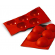 Silikomart - Moule en silicone hémisphère, 8 cm