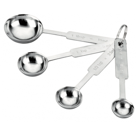 Ibili - Measuring spoons, set of 4