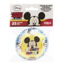 Cupcake baking cups Mickey, 25 pieces