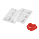 Silikomart - Silikon Backform Herzen Amorini Origami 110