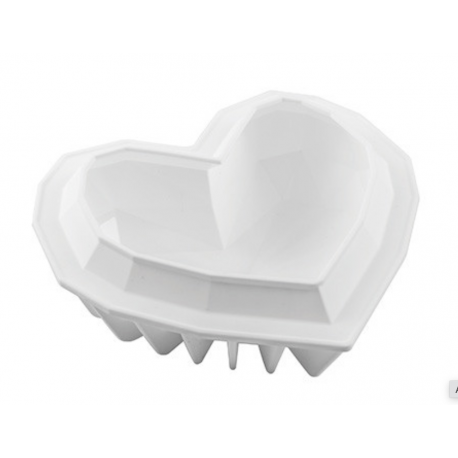 Silikomart - Moule en silicone coeur Amore Origami 600