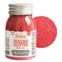 Decora Sucre coloré rouge (sanding sugar), 100 g