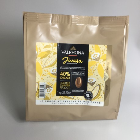 Valrhona, Milchschokolade Jivara 40%, 1 kg
