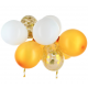 House of cake - Kuchetopper Gold Luftballon Wolke