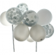 House of cake - Topper Silver Balloon Cloud