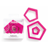Decora - Pentagon cookie cutter, 3 pieces