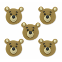 AH -  Icing Decorations Teddy Bear, 5 pieces