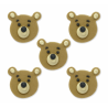 AH -  Icing Decorations Teddy Bear, 5 pieces