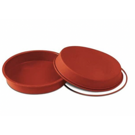 Silikomart - Moule en silicone rond Ø 180 h 40 mm