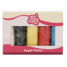 Funcakes pâte à sucre couleurs primaires, 5 x 100 g