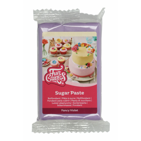 Funcakes pâte à sucre violet "Fancy Violet", 250 g