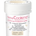 Scrapcooking - Colorant alimentaire en poudre blanc (sans E171), 5 g