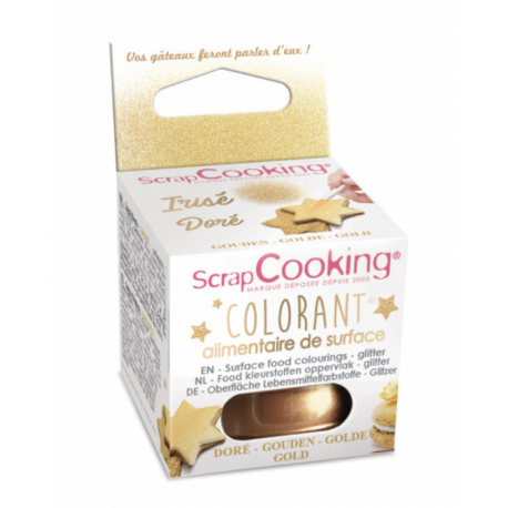Scrapcooking - Gold surface food colouring, 5 g