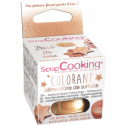 Scrapcooking - Colorant alimentaire de surface or rose "rose gold", 5 g
